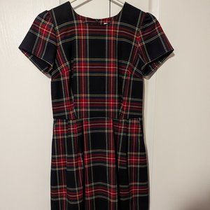 Birds of North America Woodnymph Plaid Dress